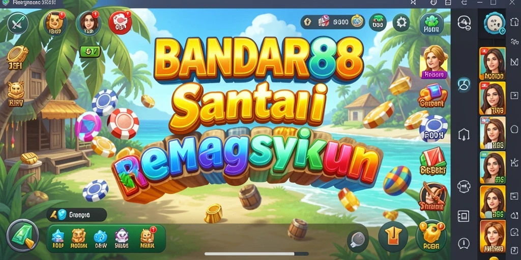 Tangkapan layar utama BANDAR88 menampilkan gameplay yang menyenangkan dan interaktif.