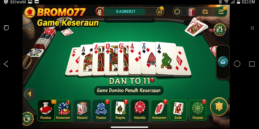 Screenshot gameplay seru BROMO77 yang penuh aksi.