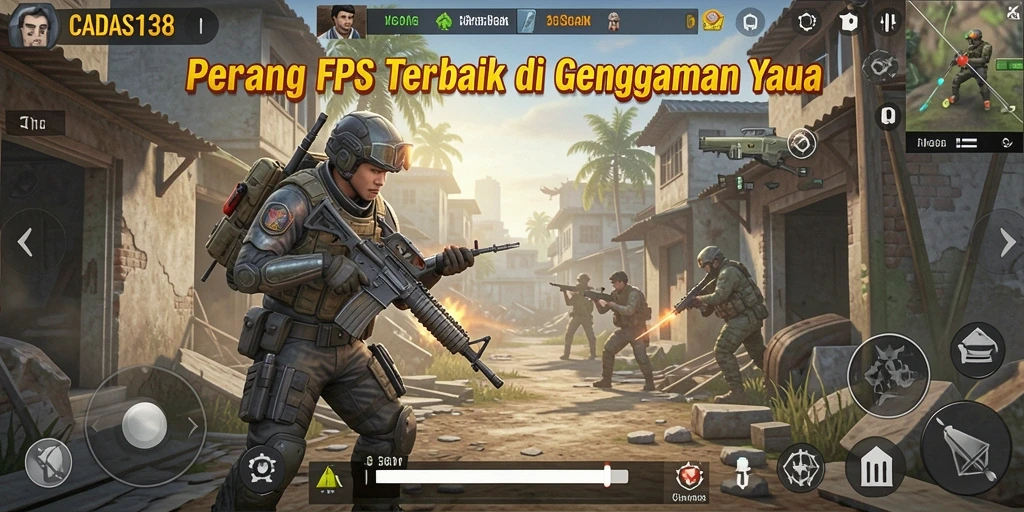 Gameplay seru di CADAS138 dengan aksi tembak-menembak yang intens.