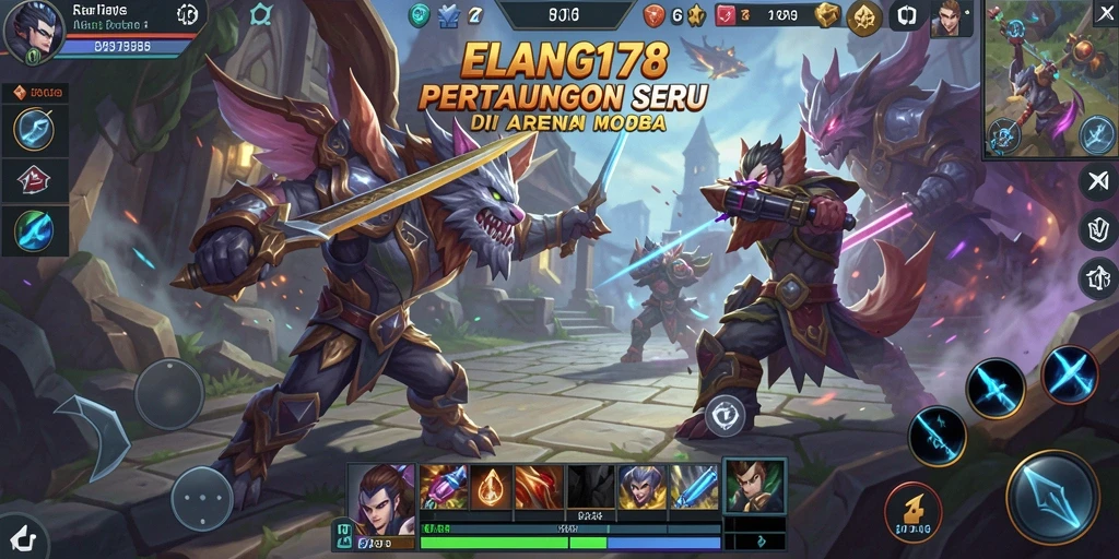 Gameplay seru dan intens di ELANG178 dengan strategi tim.