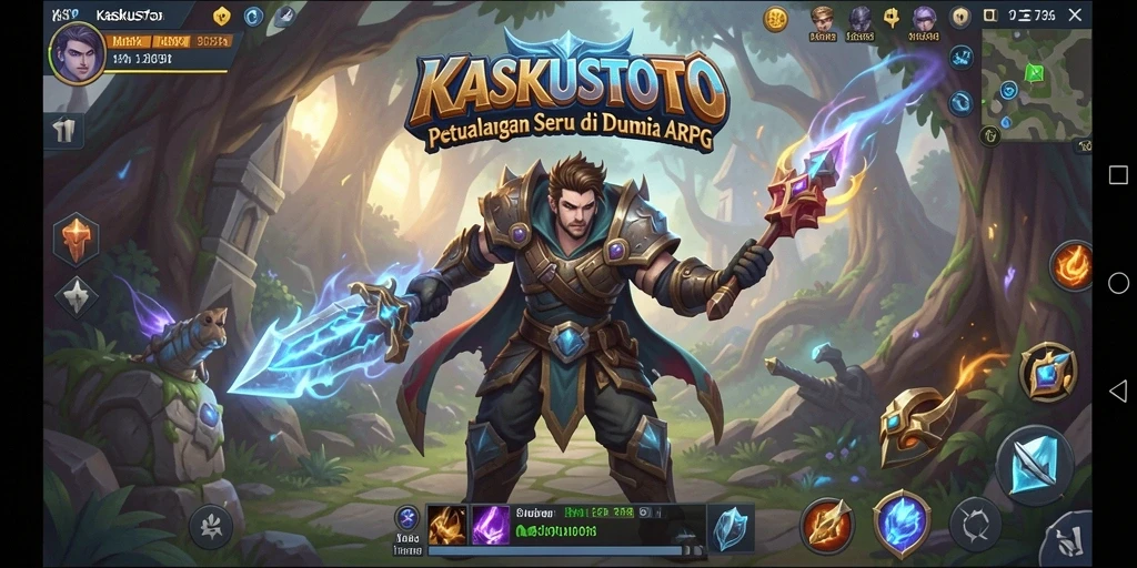 Screenshot gameplay KASKUSTOTO yang menampilkan petualangan seru.