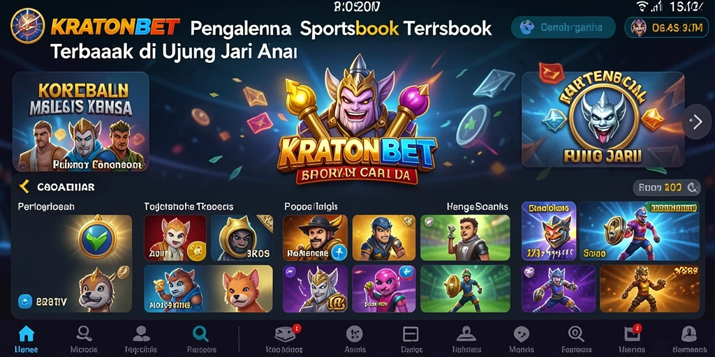 Tampilan gameplay <strong>KRATONBET</strong> yang menarik dan interaktif.