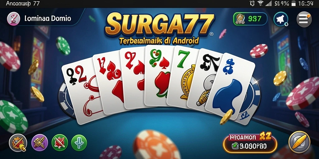 Menampilkan gameplay seru dan menantang dari SURGA77.