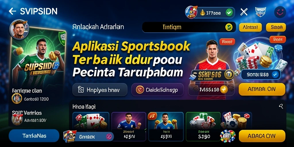 Tampilan menarik dan informasi lengkap saat melakukan taruhan olahraga.